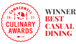 Camberwell Culinary Awards 2022 - Winner Best Casual Dining - Con Noi Italian Trattoria - Authentic Italian Restaurant in Camberwell